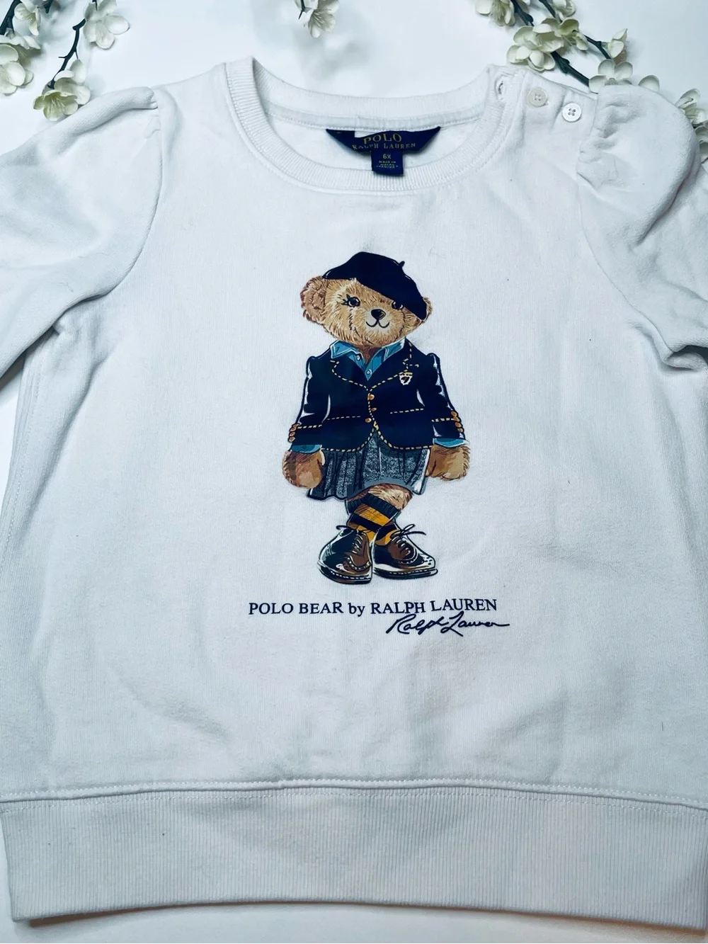 Ralph Lauren white long