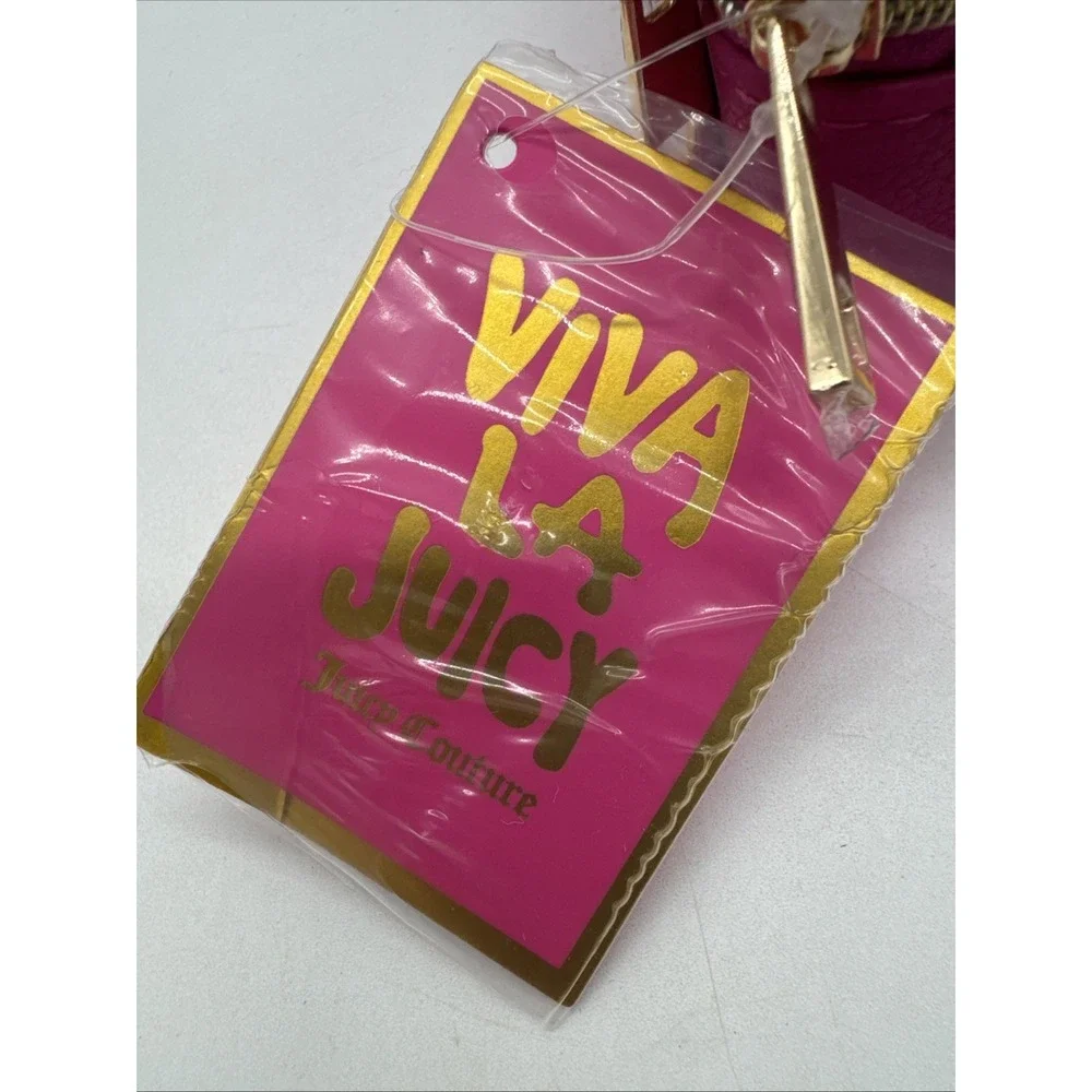Juicy Couture NWT Pink Heart Zip Case For Jewelry‎