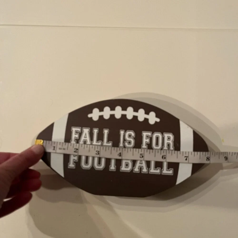 None listed football decor