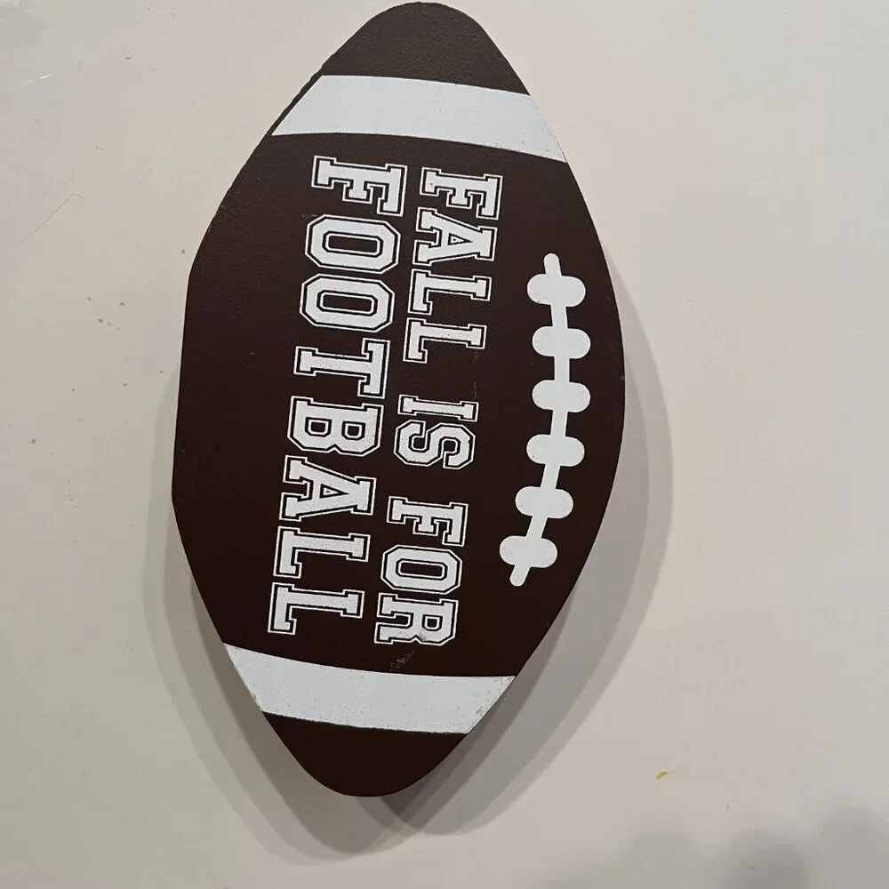 None listed football decor
