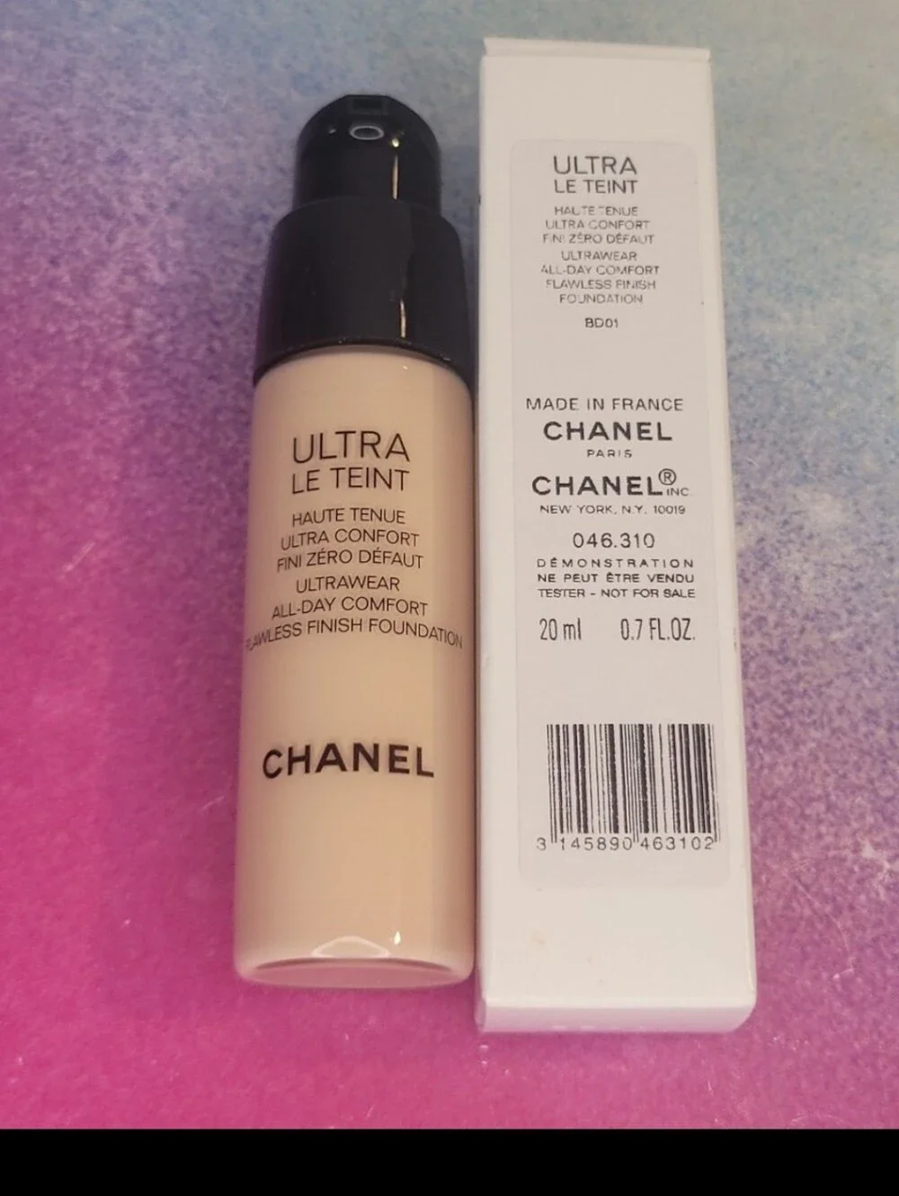 Chanel Ultra Le Teint Flawless Finish Foundation BD01