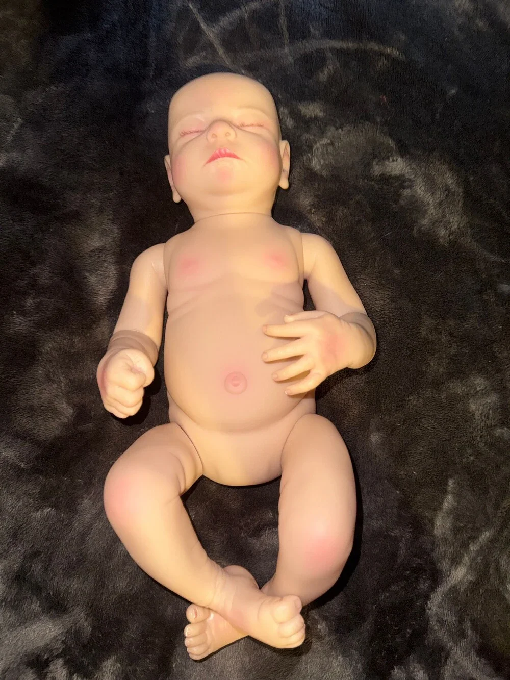 Realistic Baby Doll 18 Inch Vinyl Limbs Soft Body Sleeping Doll
