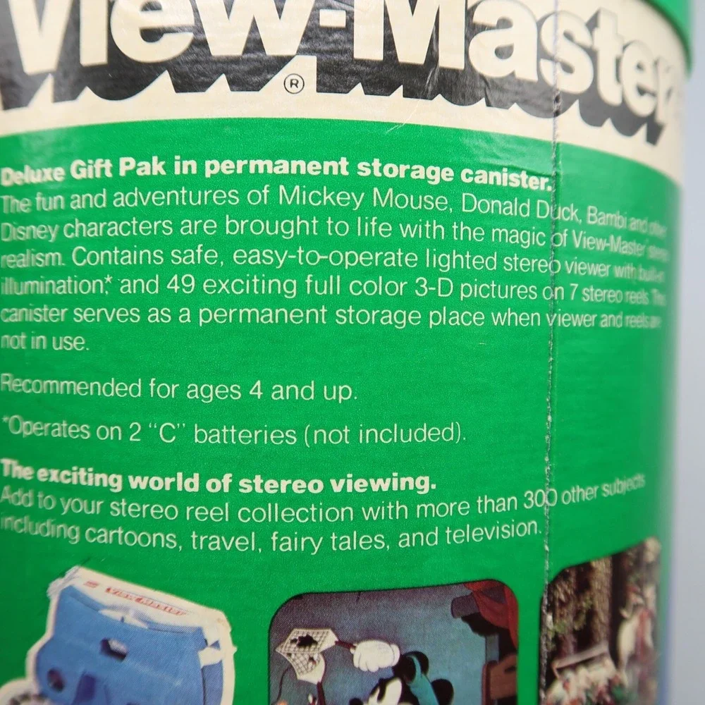 View-Master welcome pocket