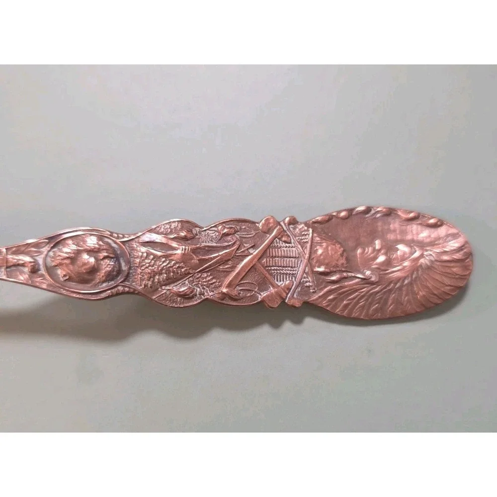 Vintage Joseph Mayer & Bros. Copper Mt. Tahoma Souvenir Spoon