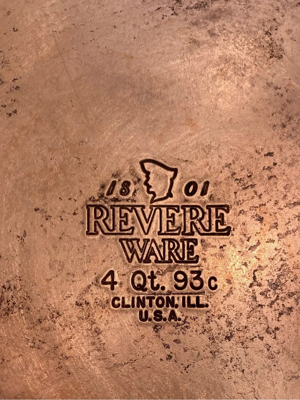 1801 Revereware no flaws