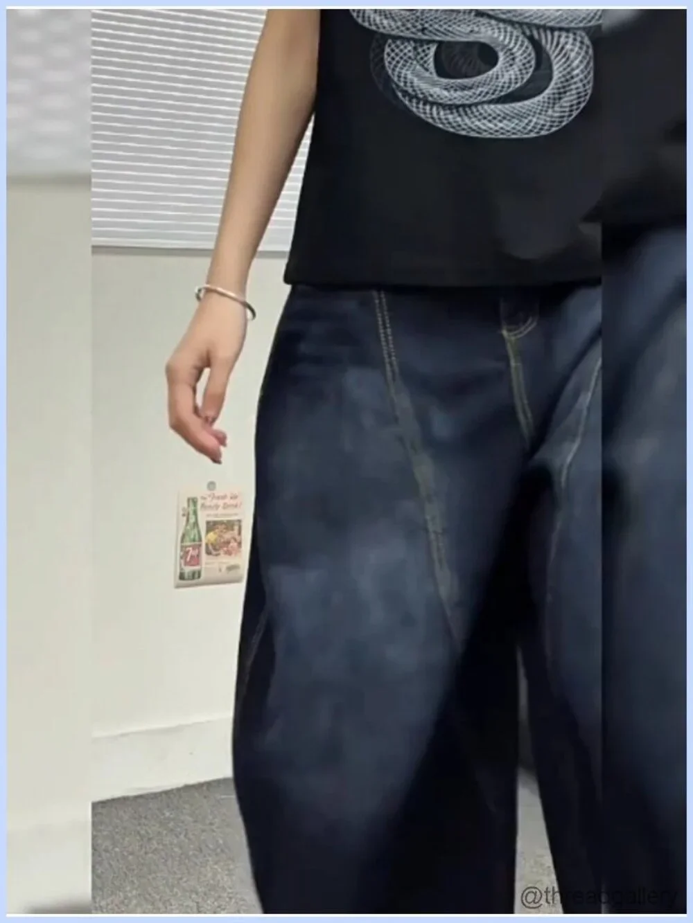N/A baggy denim