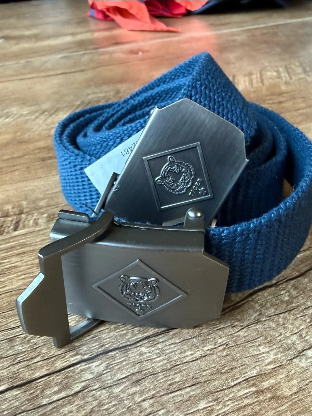 Kids tiger scout Navy Webbing Belt (1 belt)