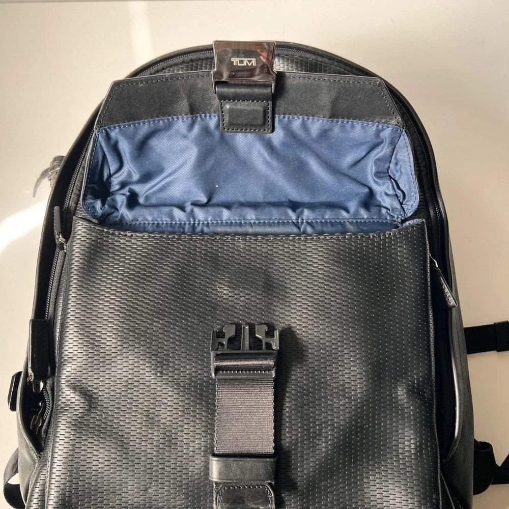 Tumi backpack black