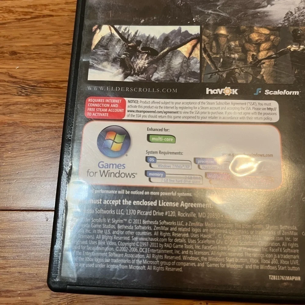 bethesda skyrim pc