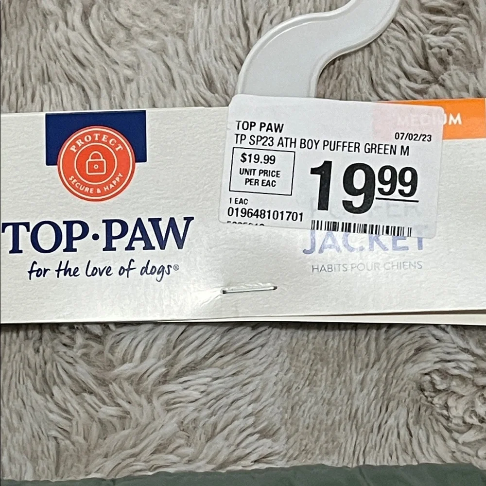 Top Paw cozy olive