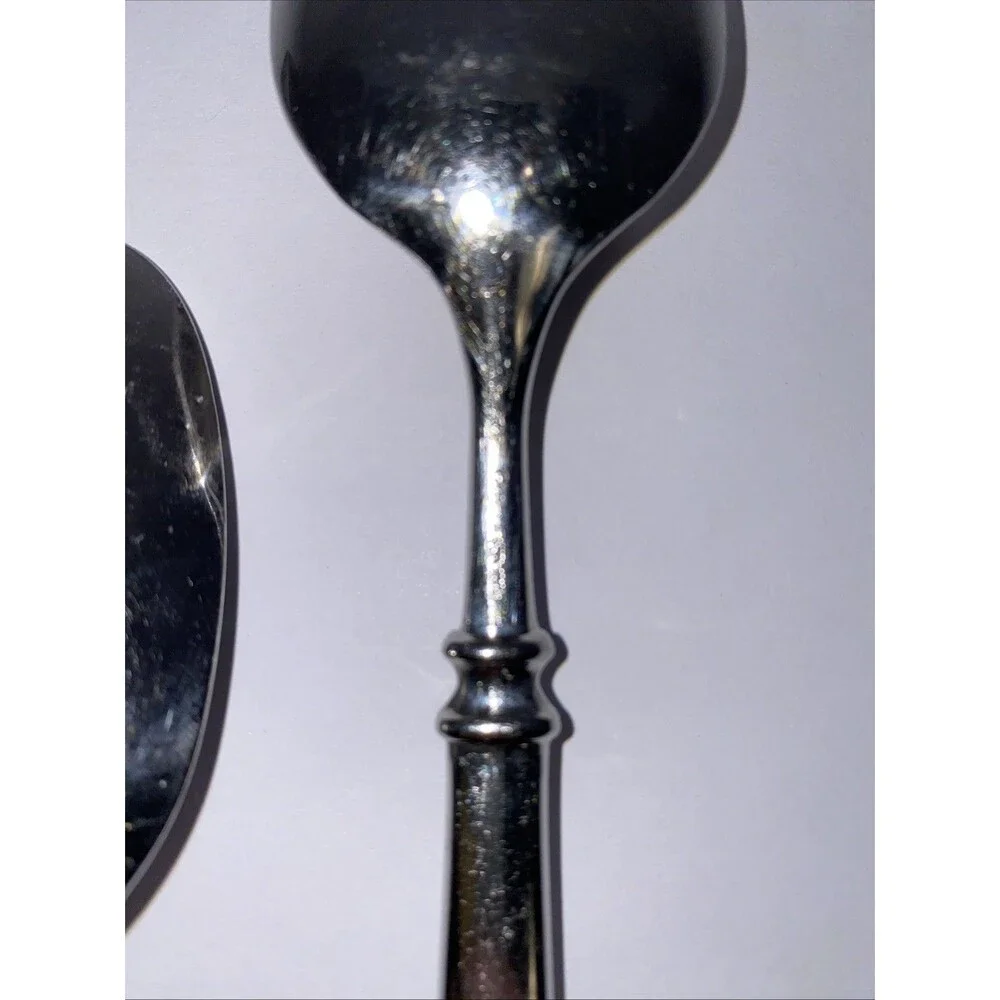 Guy Degrenne Absolu Set of 3 Stainless Steel Spoons 8