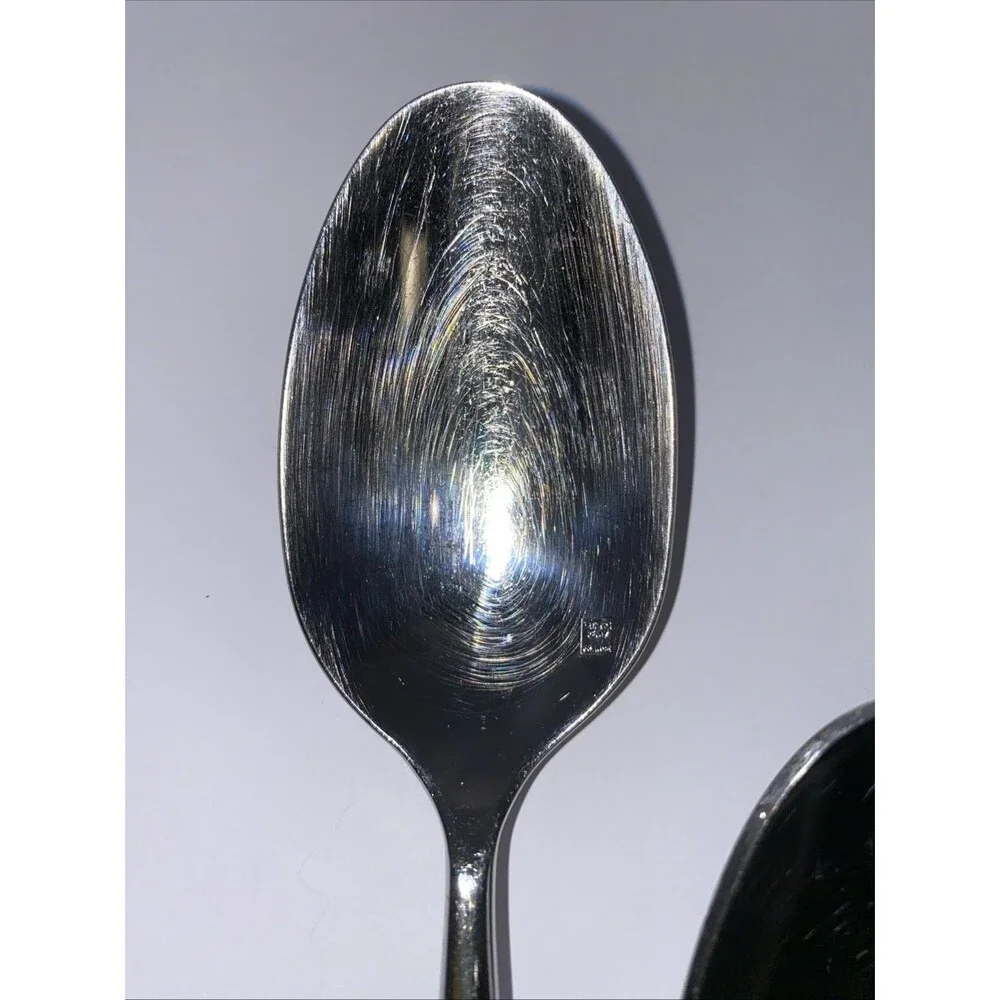 Guy Degrenne Absolu Set of 3 Stainless Steel Spoons 8