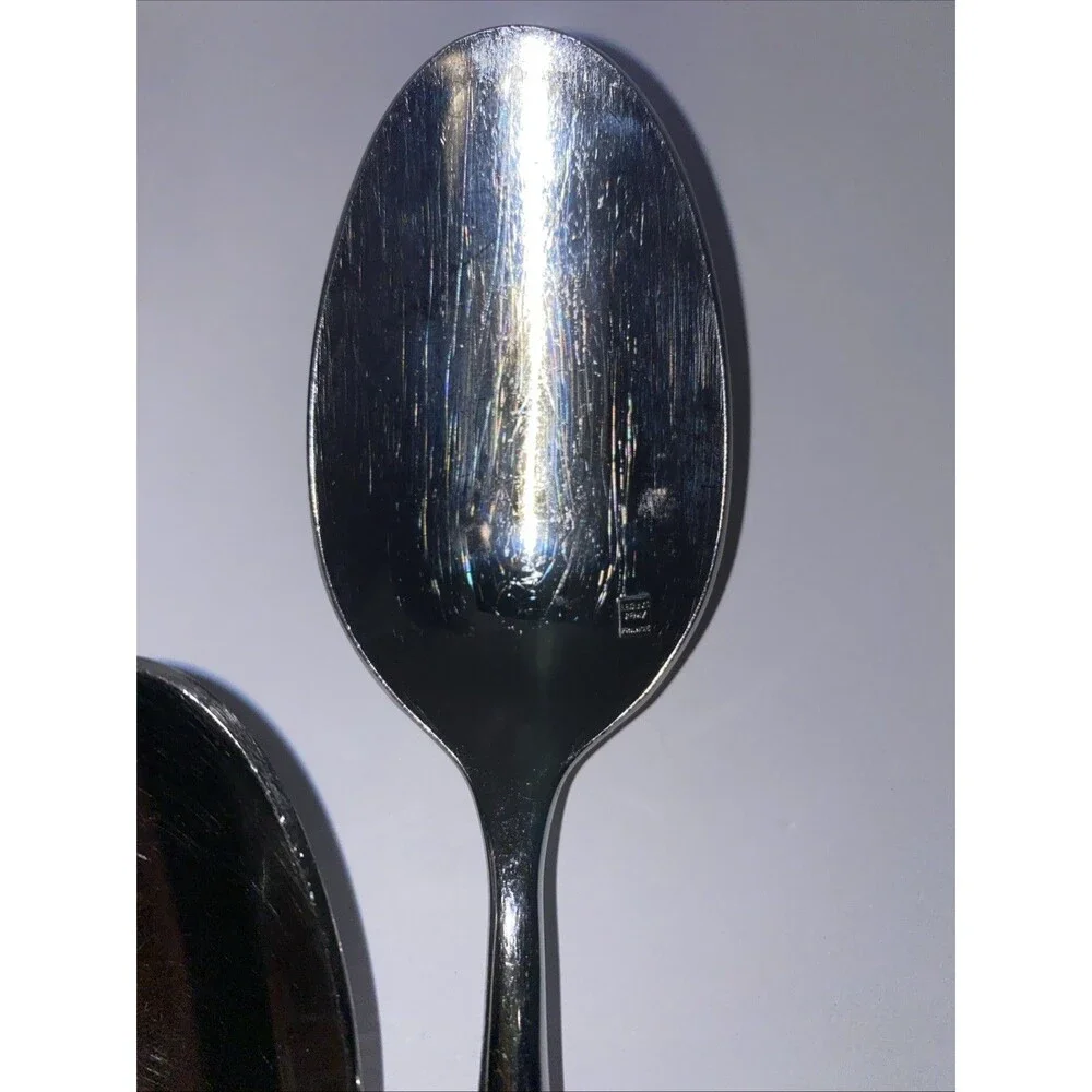 Guy Degrenne Absolu Set of 3 Stainless Steel Spoons 8
