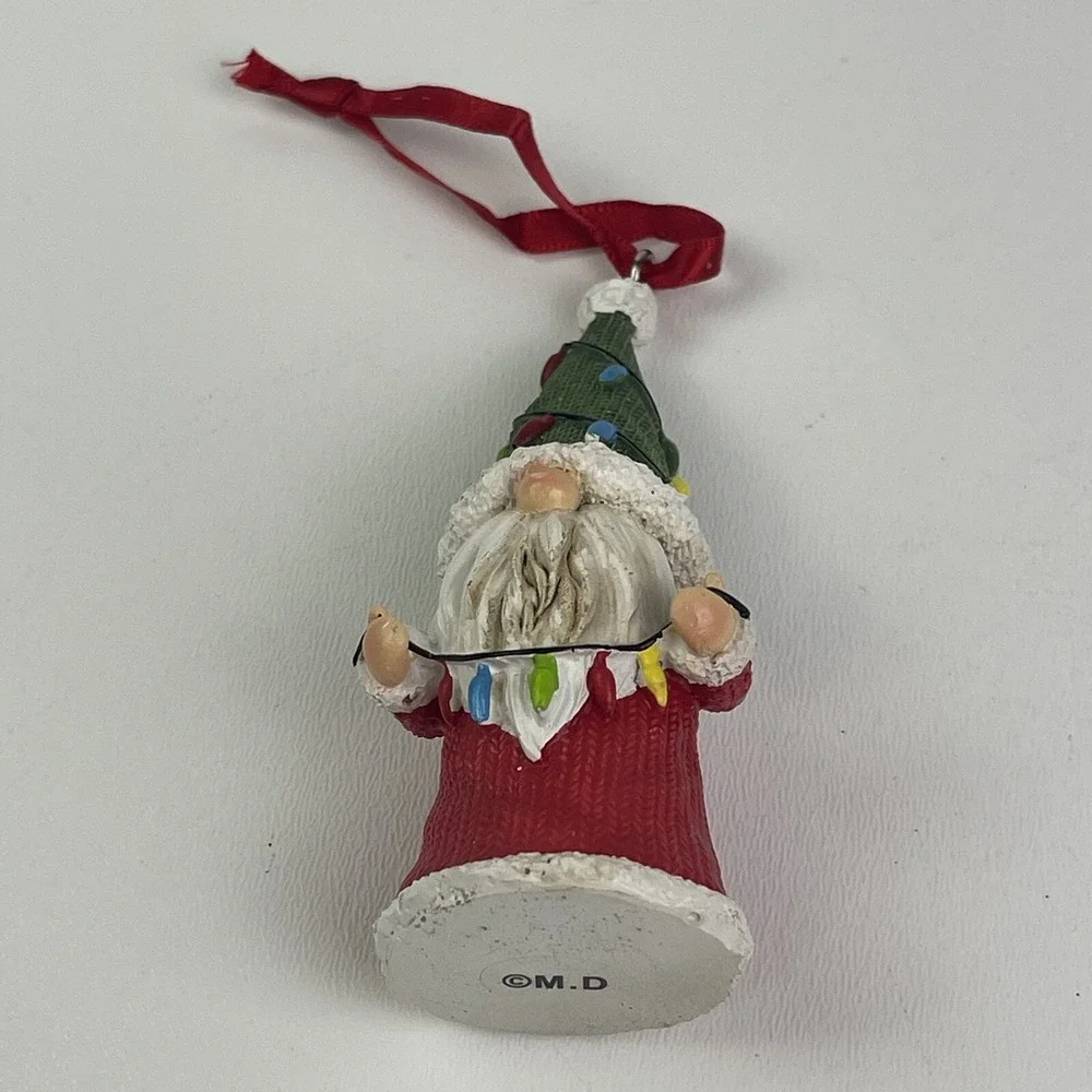 Handmade santa gnome