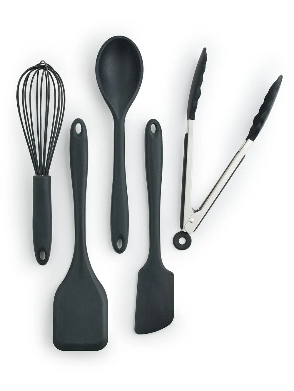 49$ Arch Studio Silicone Utensils Set of 5 10020285300 Silver Gray