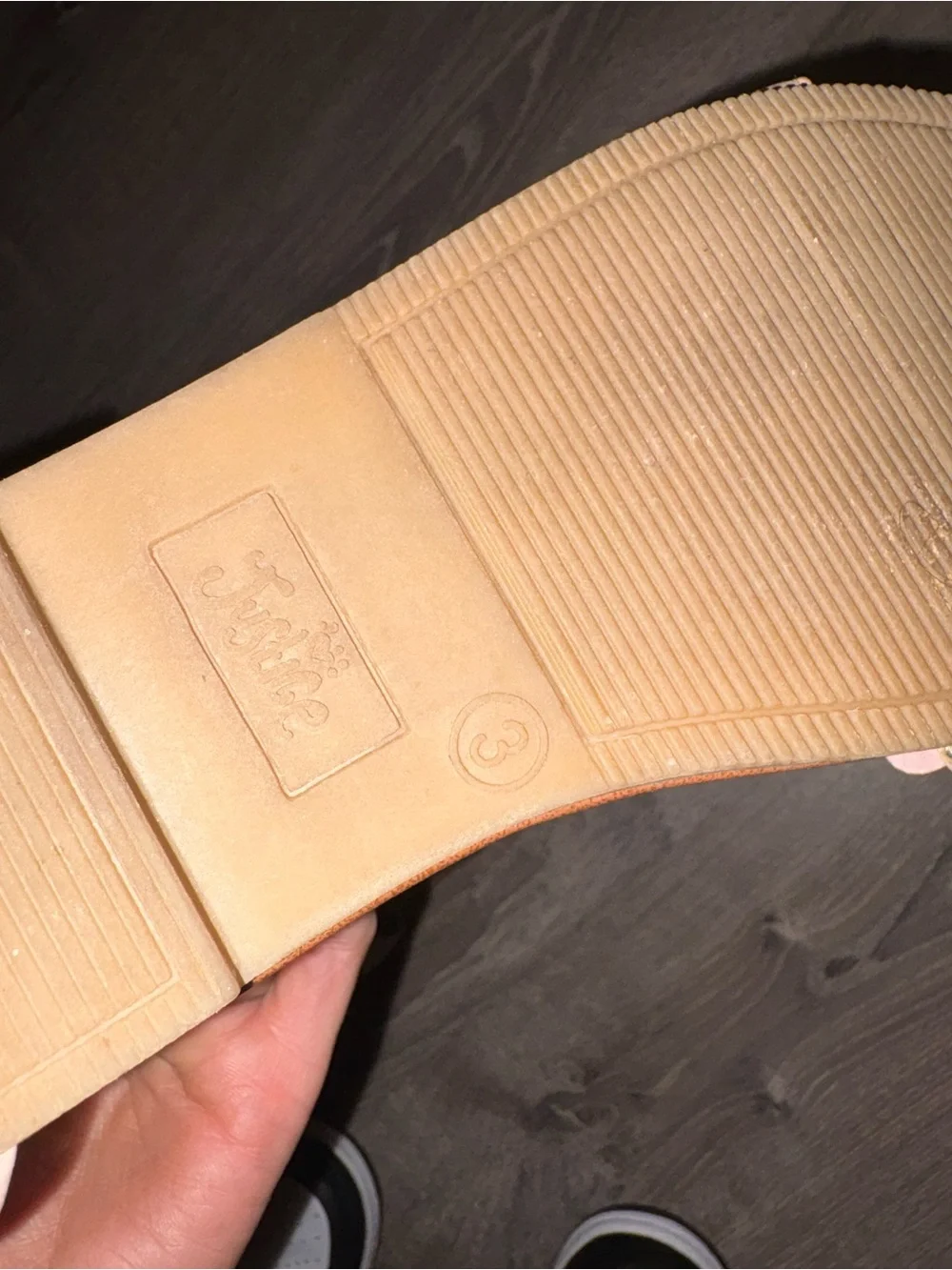 Justice girls sandals