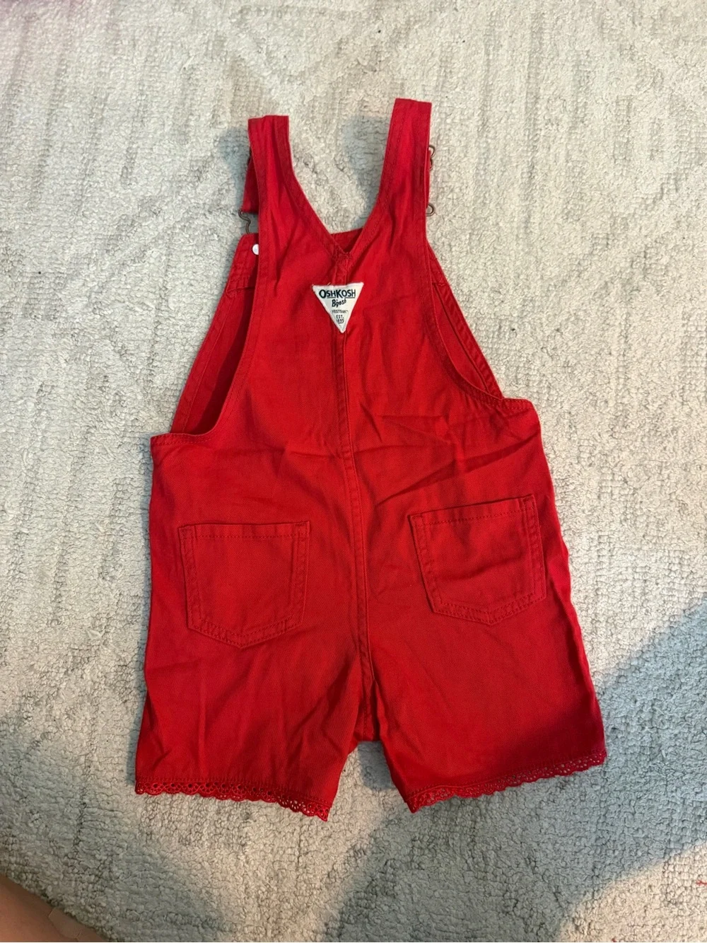 OshKosh Bgosh hardware shortall soft