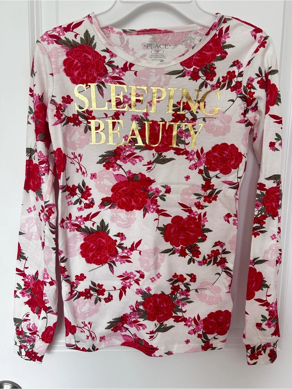 The Childrens Place gold pajama are