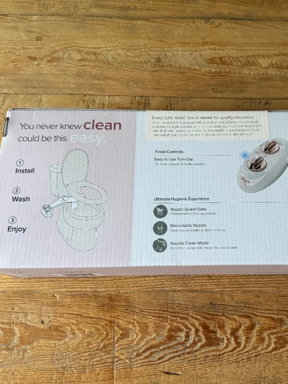 Luxe Bidet new unopened