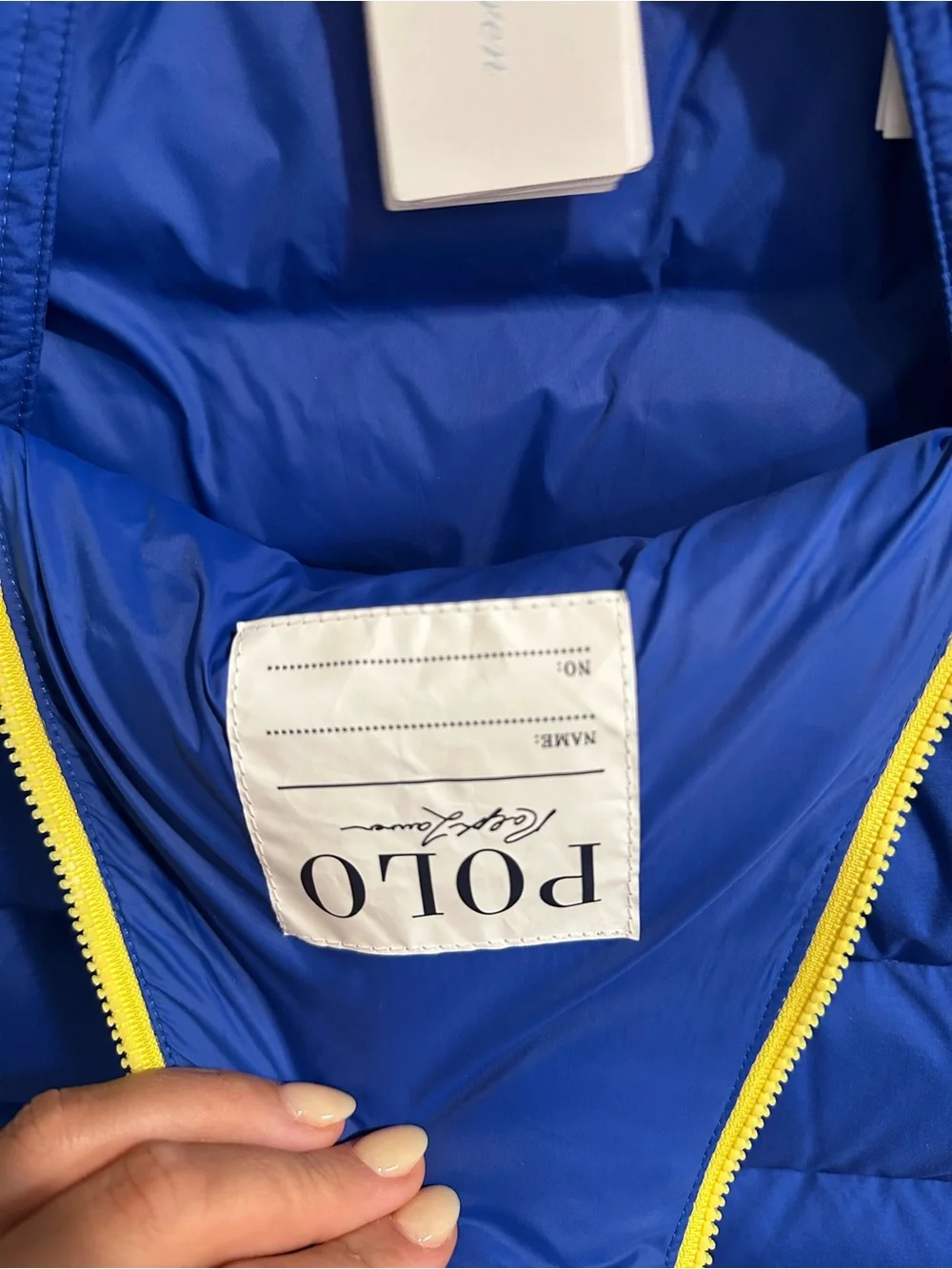 Ralph Lauren warm insulated