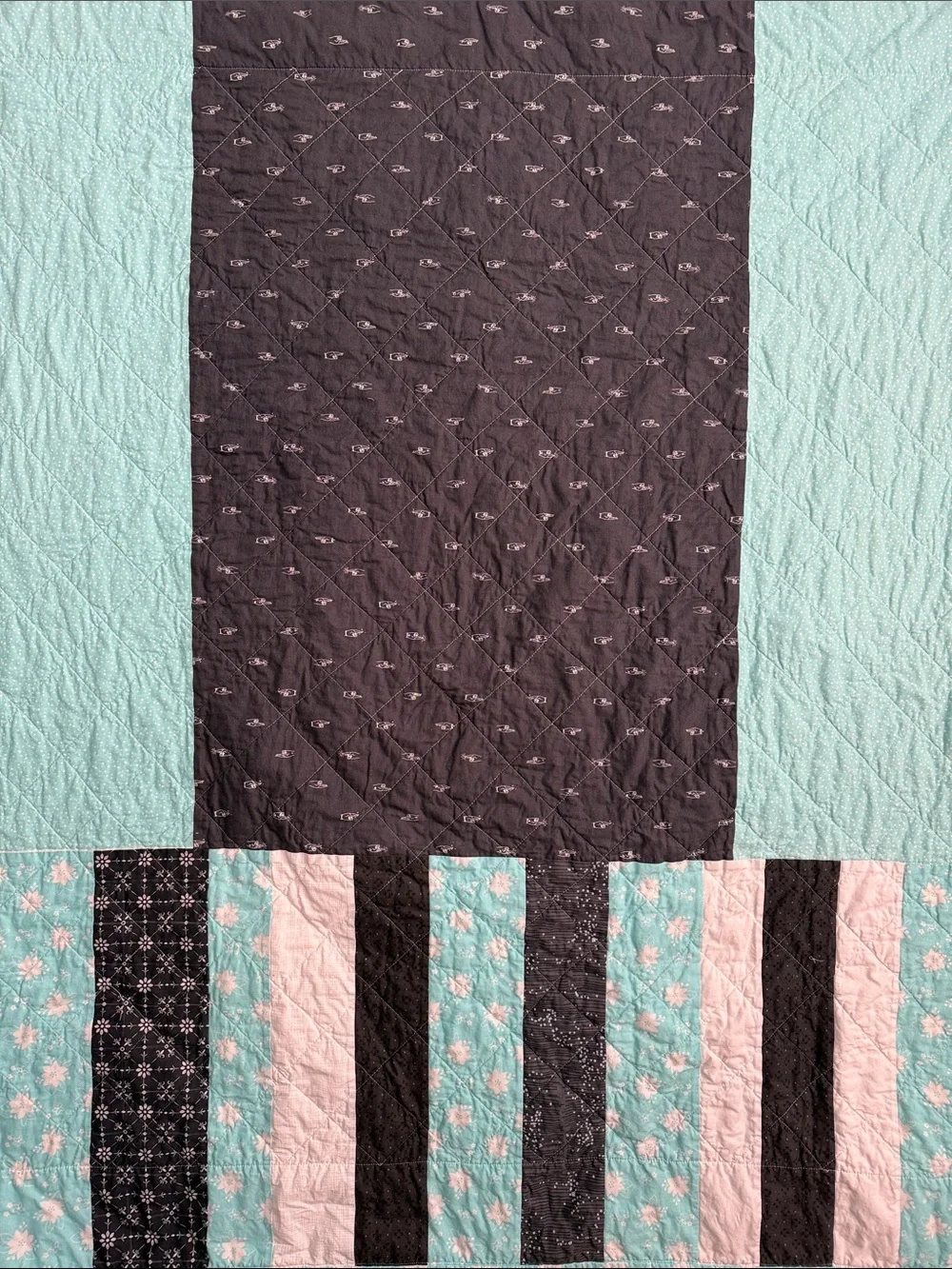 Beequilted soft black