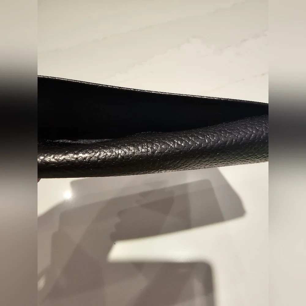 BVLGARI black leather
