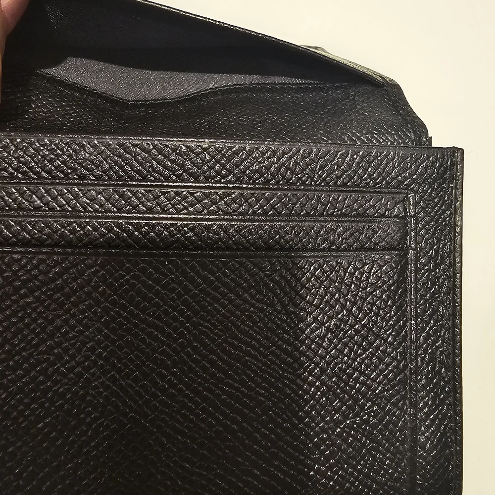 BVLGARI black leather