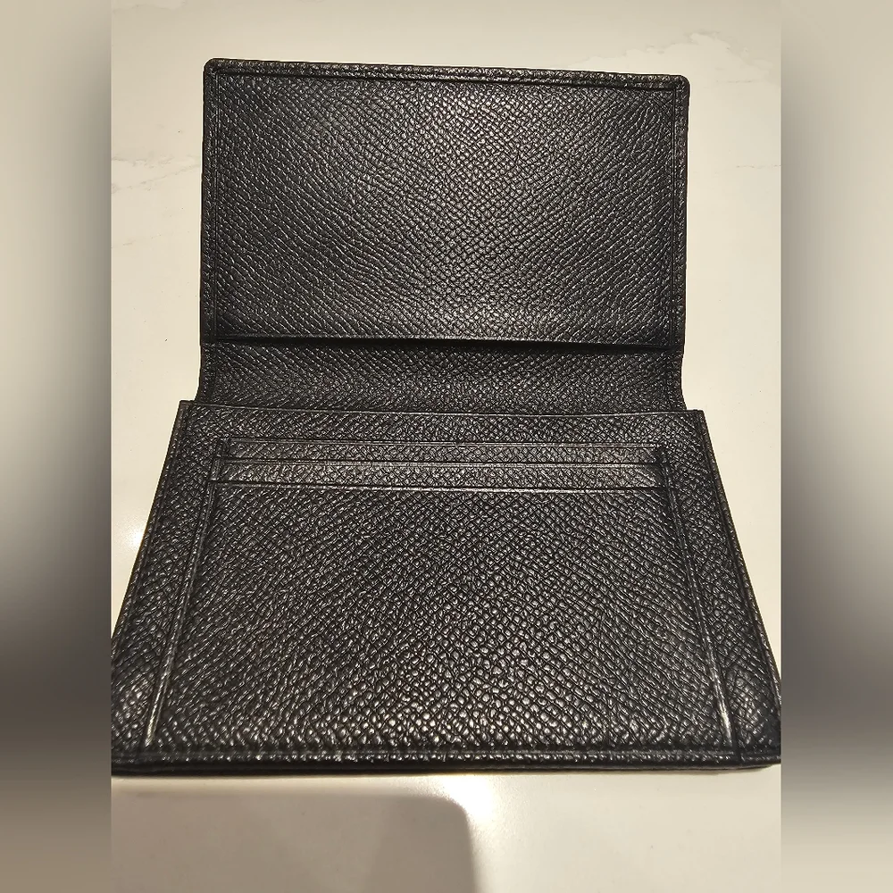 BVLGARI black leather