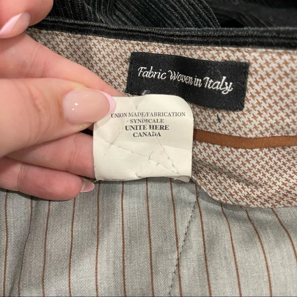 Jack Victor Collection Sting Corduroy Pants Trousers 36 Regular