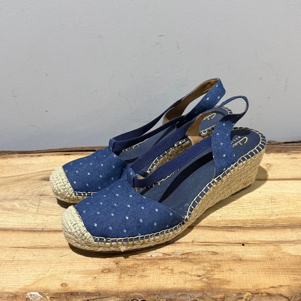 Clark's Petrina Kaelie Espadrilles‎ 8.5 B17B