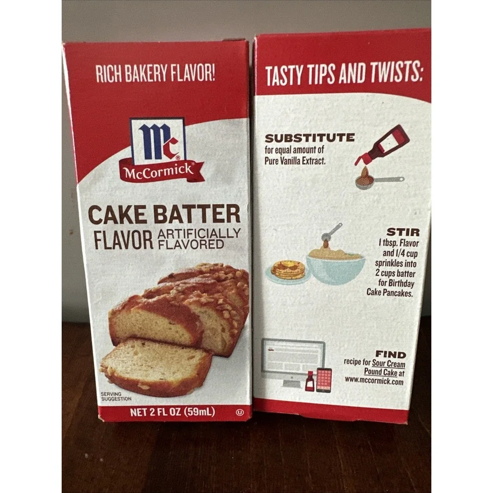 Mccormick cake batter
