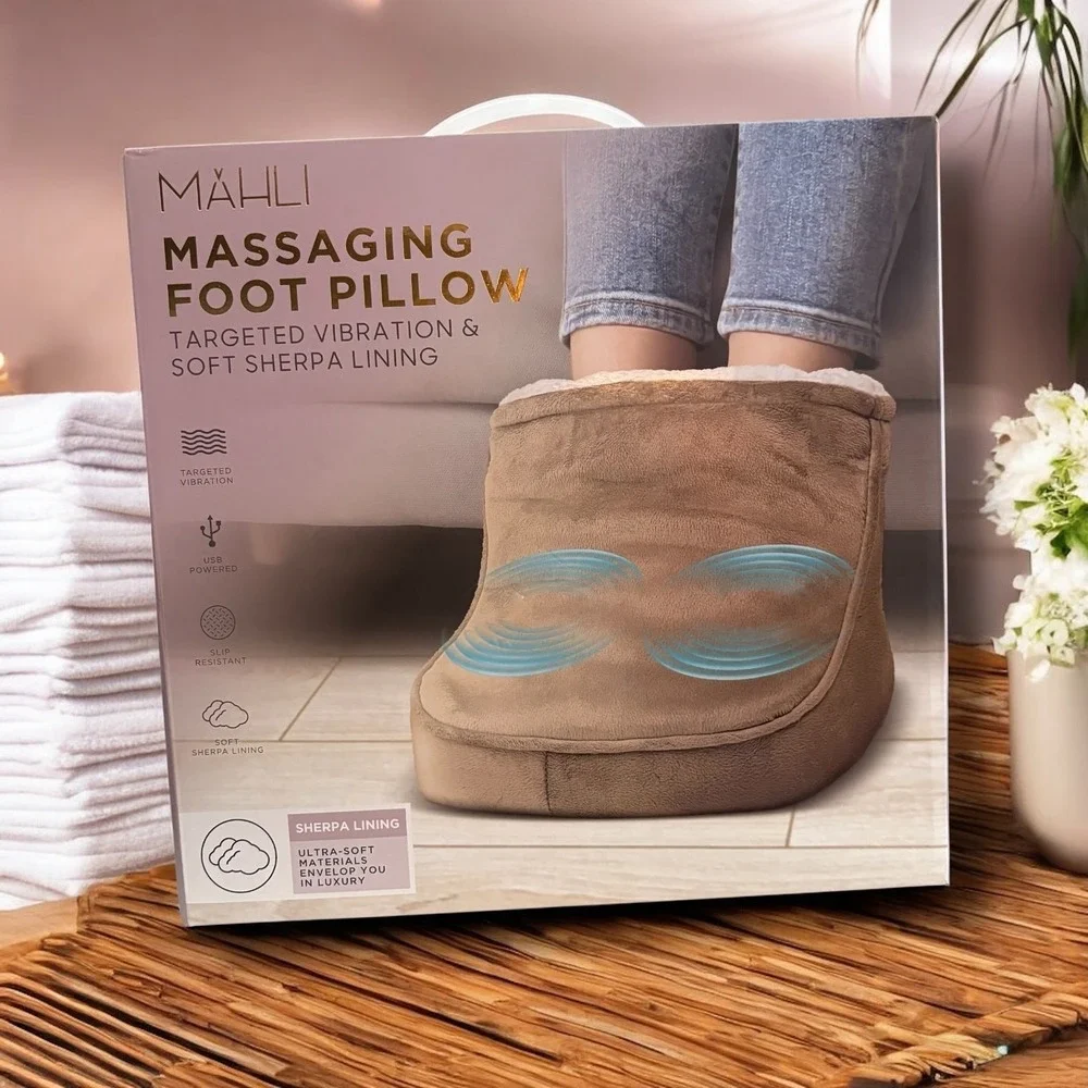 Mahli Massaging‎ Foot Pillow Extra Warm Microfleece