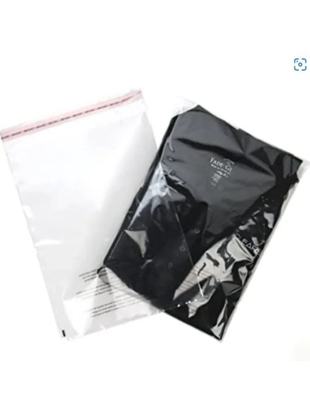 100 Clear FBA Shipping Bags 12