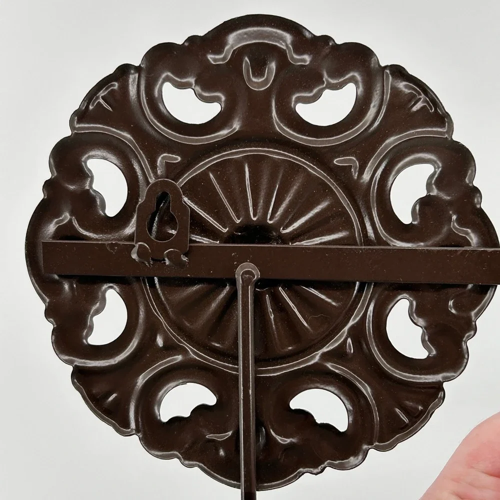 New View Gifts Triple Medallion Metal Wall Mount 3 Hook Rustic Decor Farmhouse
