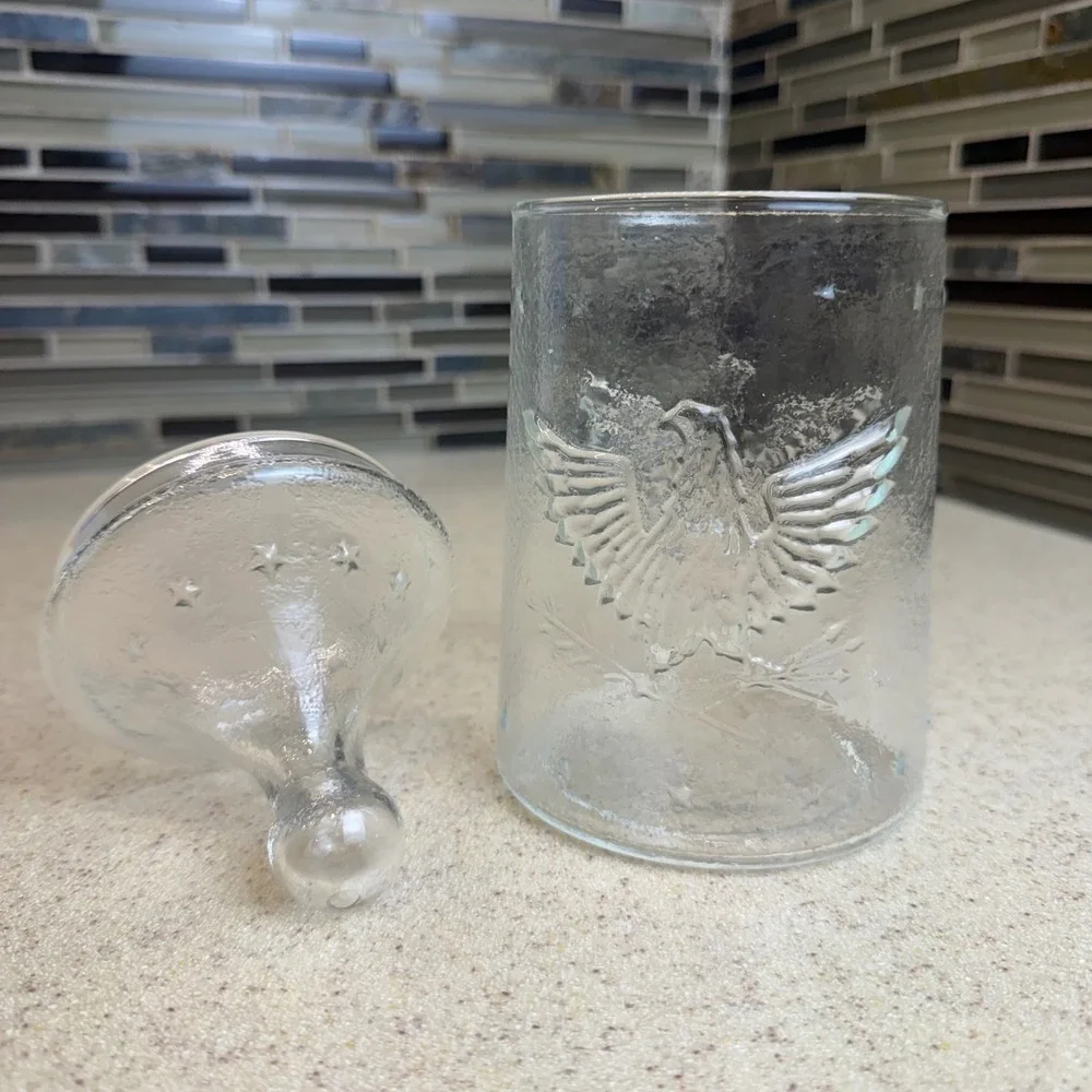 Unbranded vintage clear