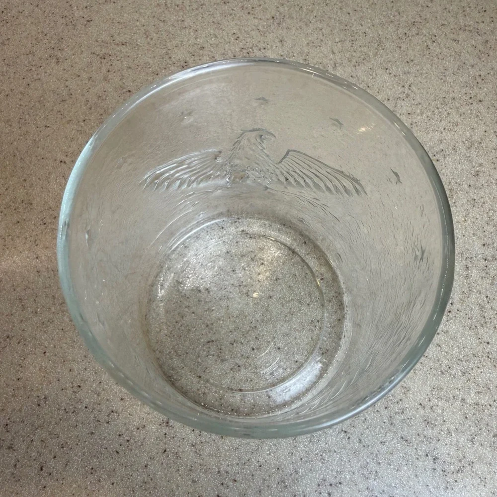 Unbranded vintage clear
