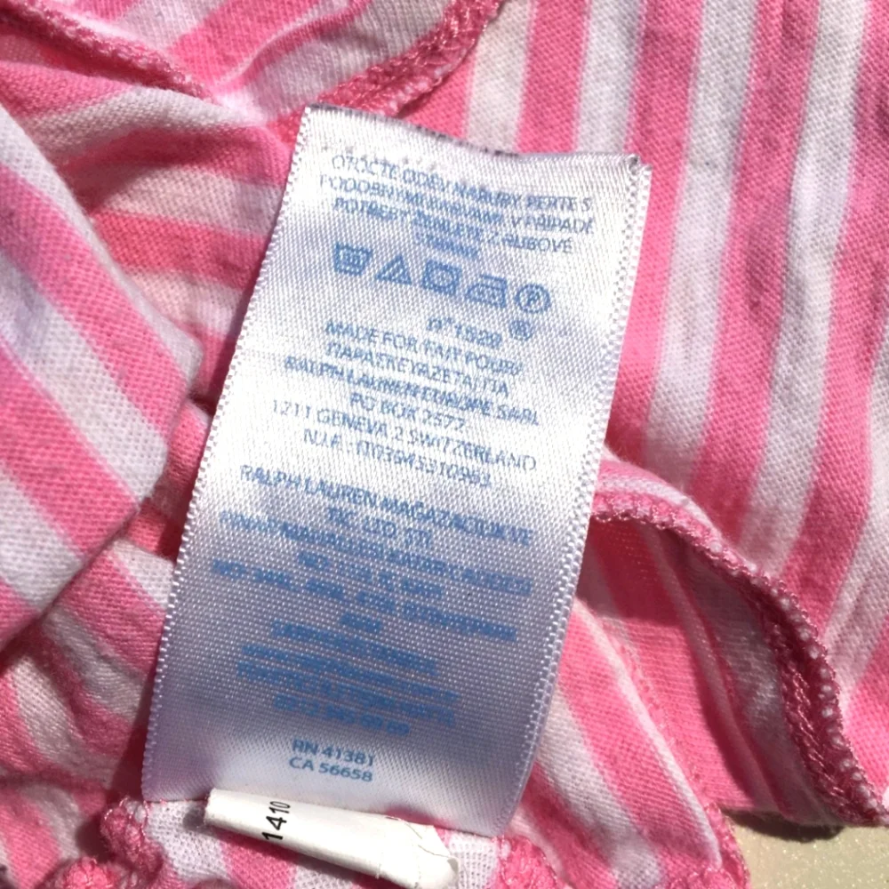 RALPH LAUREN Baby Doll Tank Top Size 18 Months