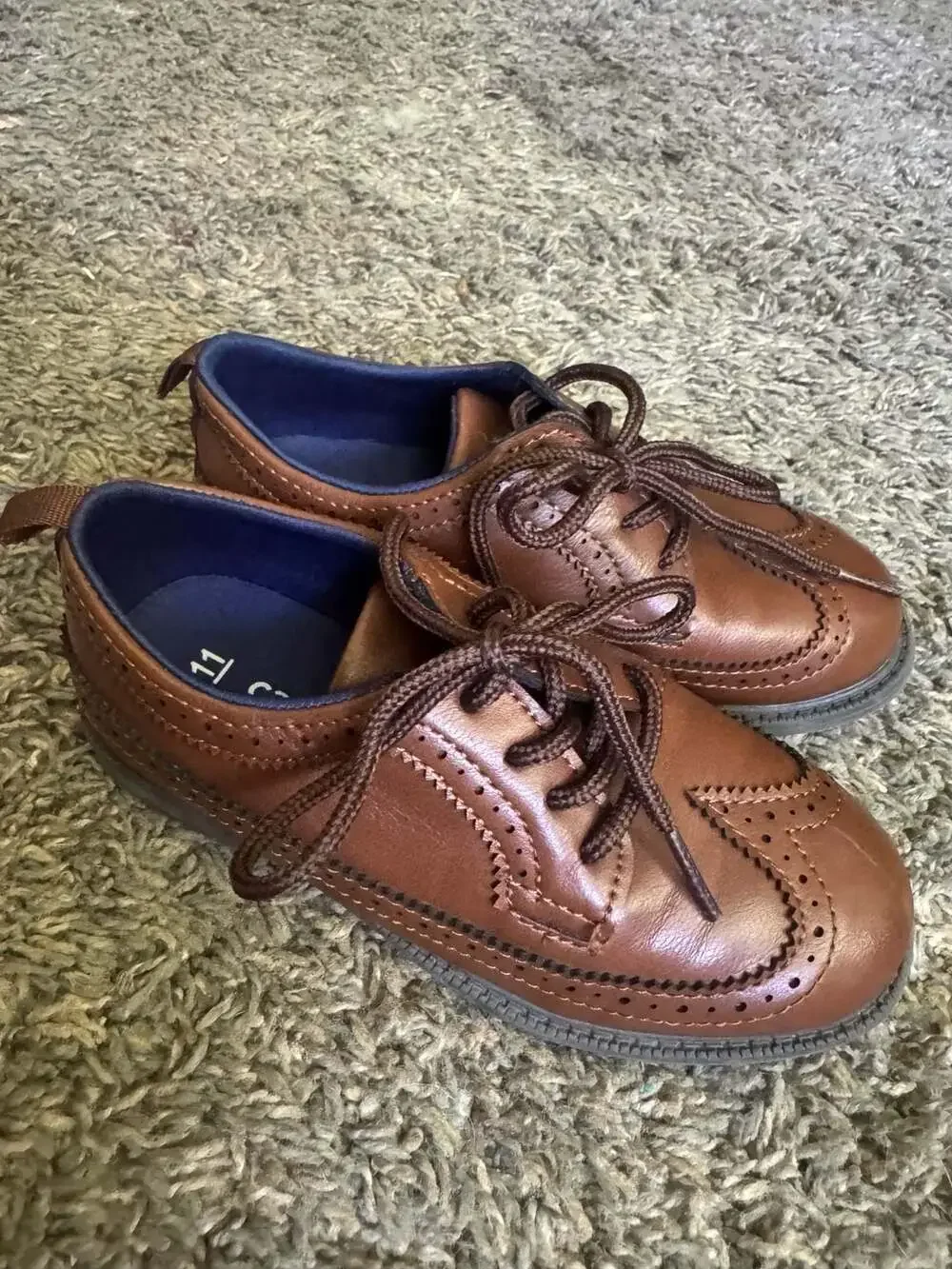 Carters brown wingtip