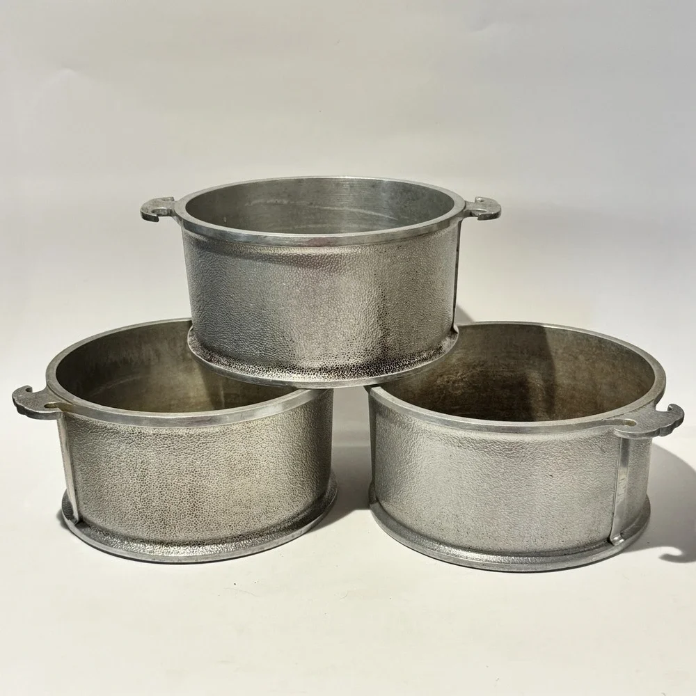 (3) Vintage Guardian Service‎ Cast Aluminum 8