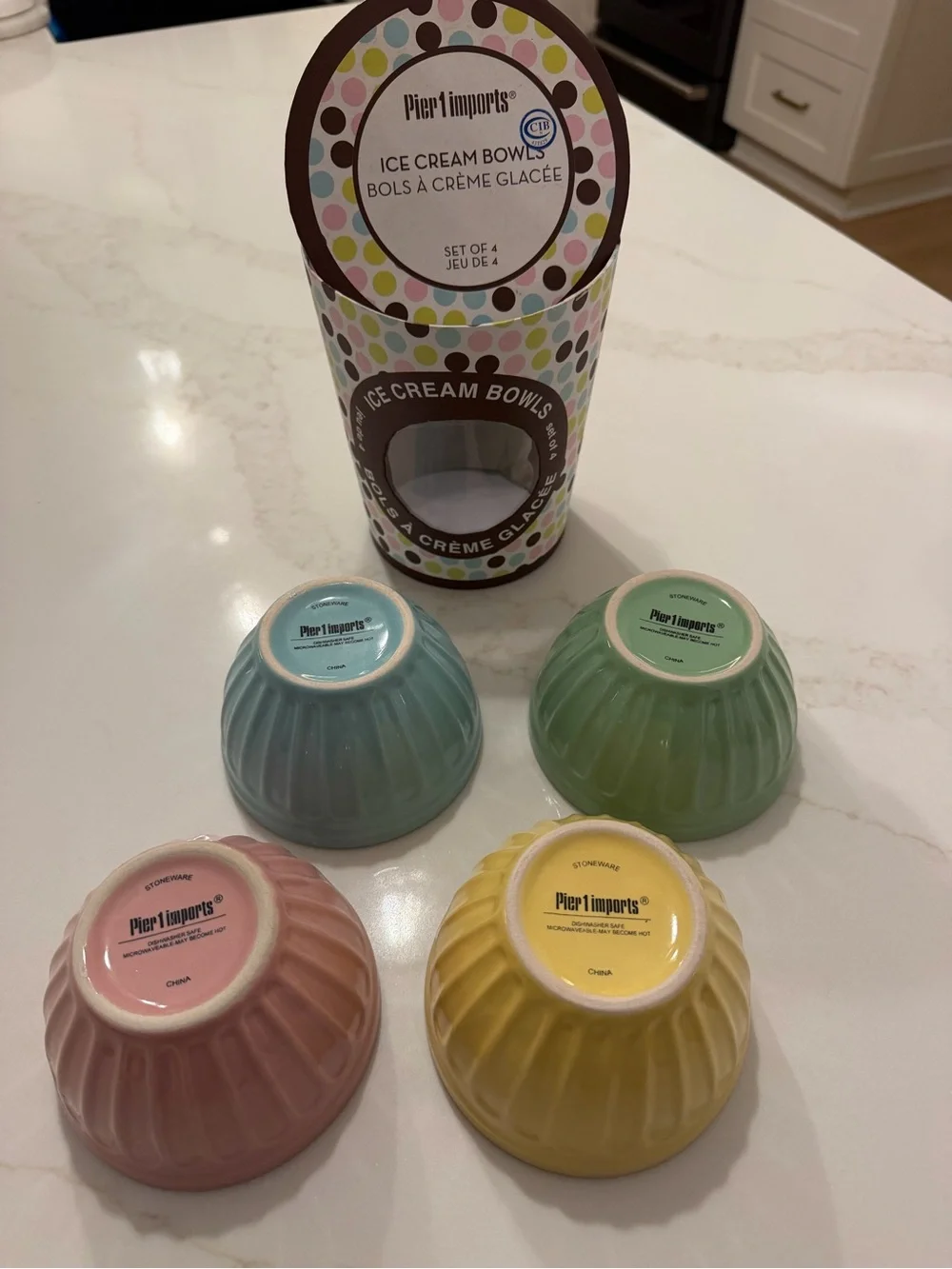 Pier 1 pastel bowls