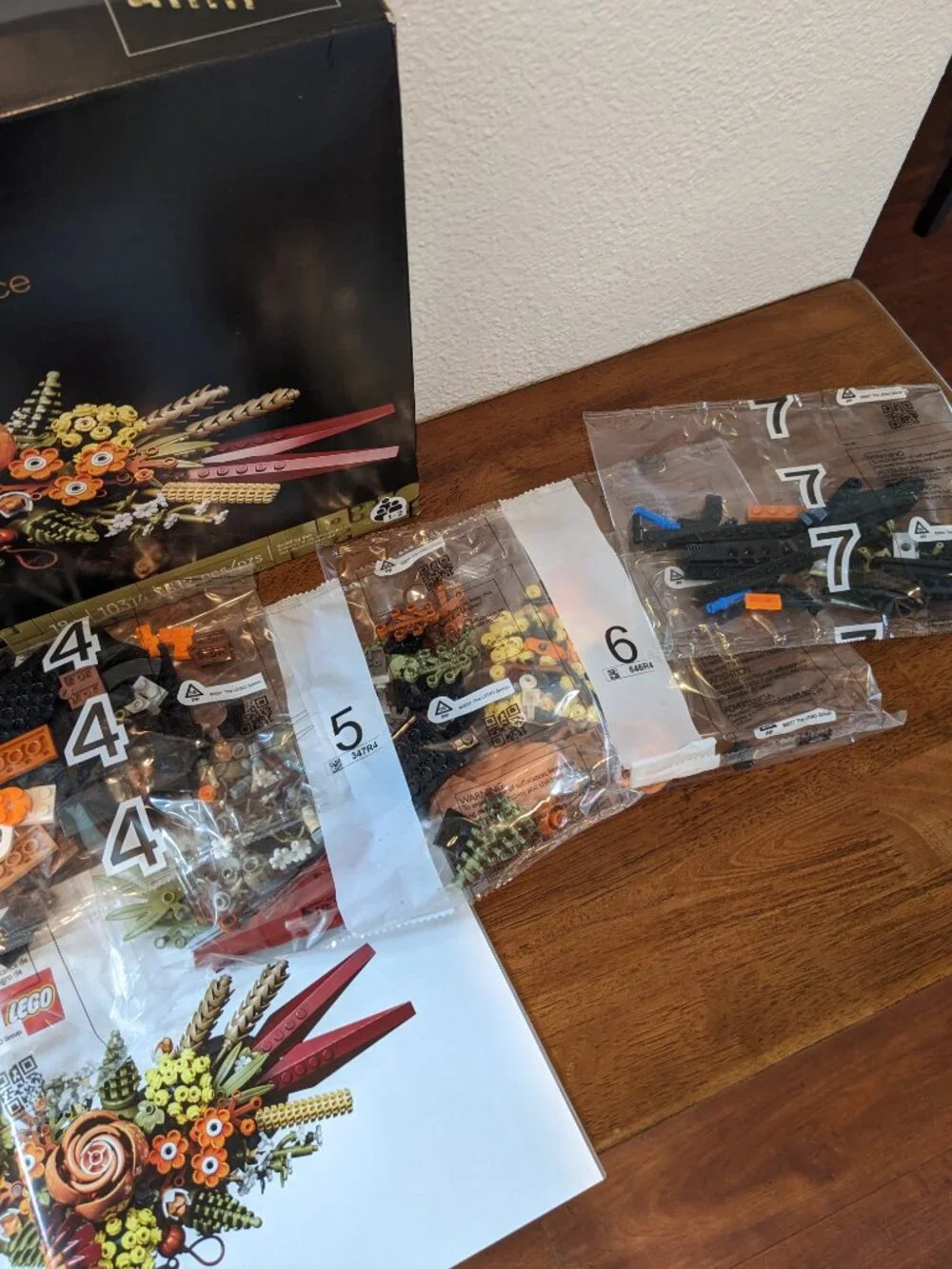 Lego botanicals set