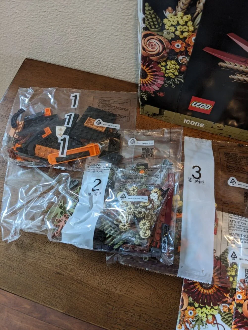 Lego botanicals set