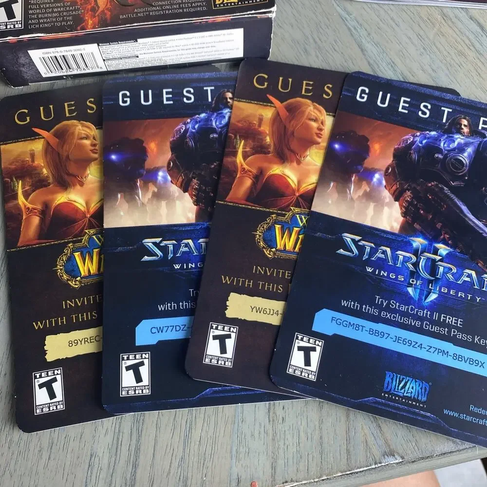 warcraft are cds