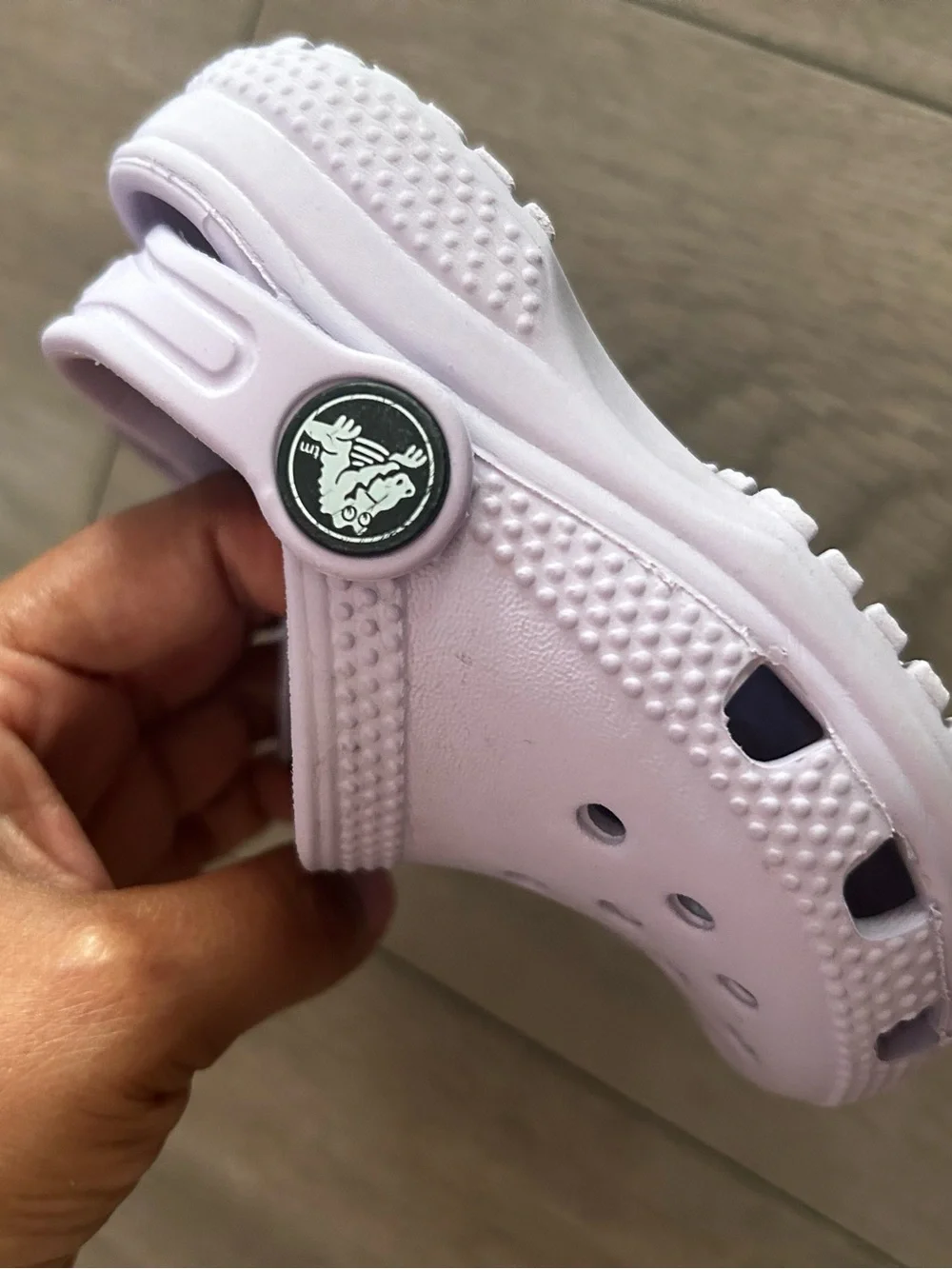 CROCS light purple
