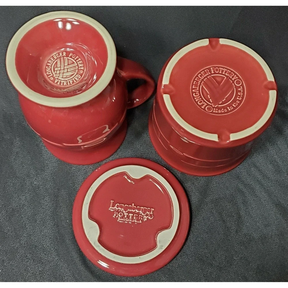 Longaberger chips pottery