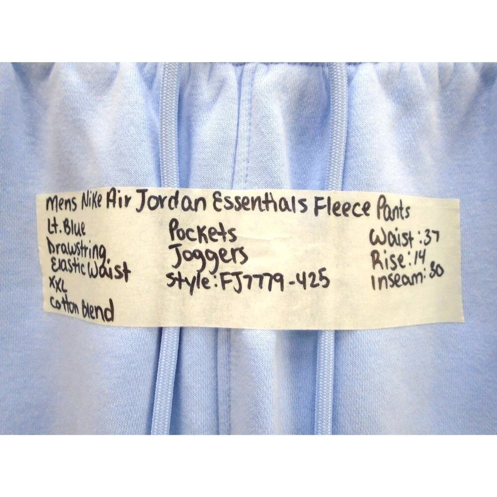 Jordan hoodie details