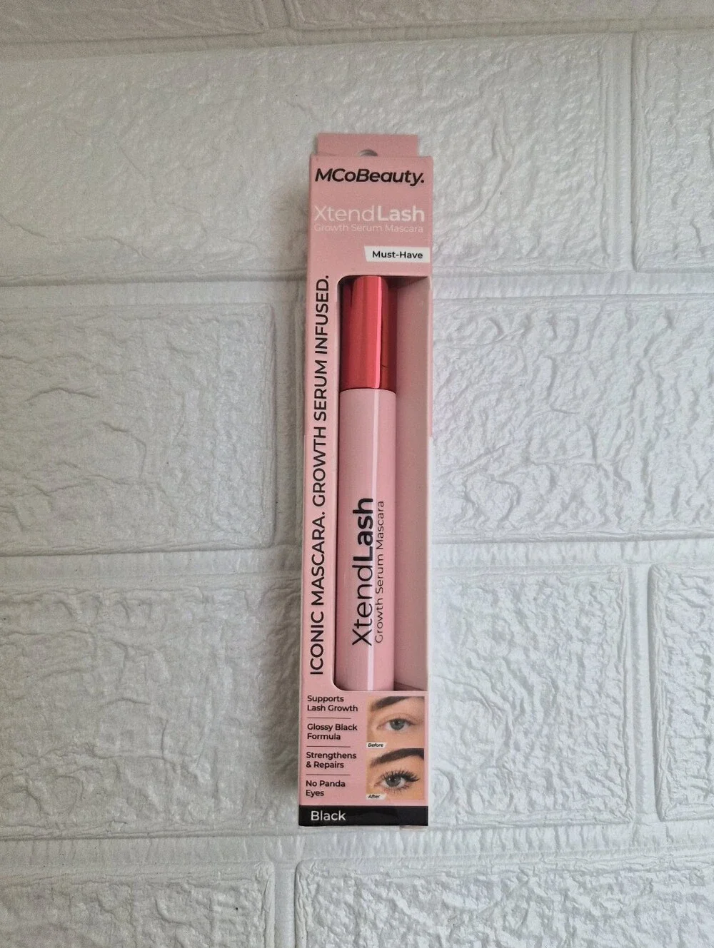 MCoBeauty - XtendLash Growth Serum Mascara - Black 2 in 1 in Black Nip