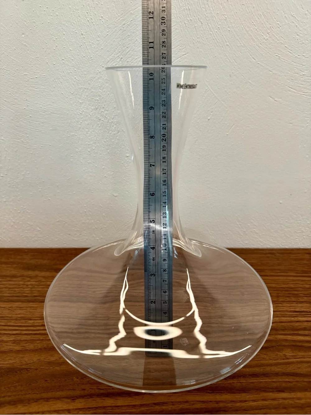 Wine Enthusiast clear glass
