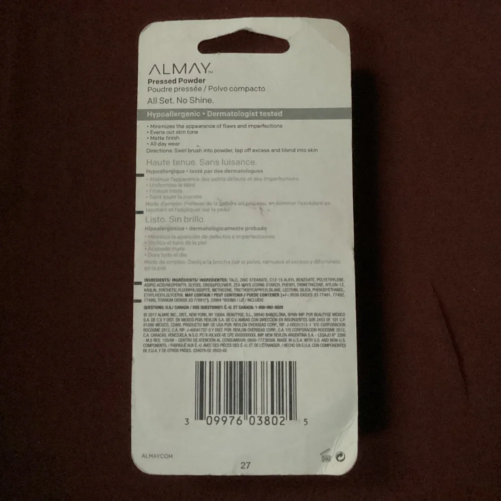 Almay pressed powder