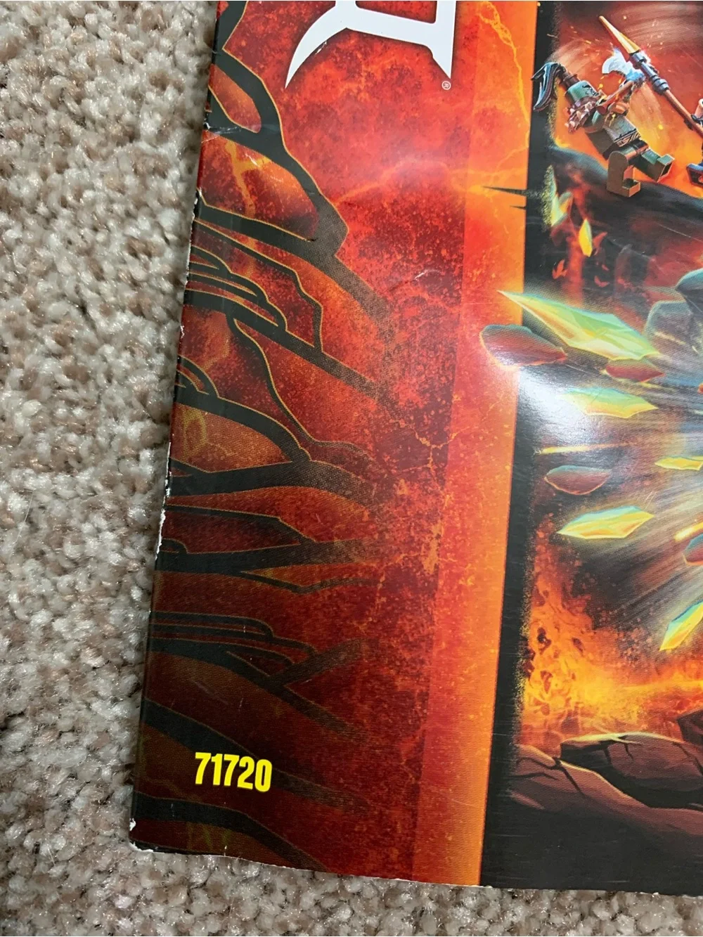 Lego booklet has